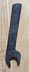 Heavy Open End Wrench 7/8 " Antique Bonney Forge & Tool Works 554AS. Fixed Price $20.00.