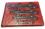 Snap-on Tools Usa New 7PC Sae Flank Drive Plus 4 Way Angle Wrench Set SVS807A. Fixed Price $365.00.