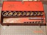 Mac 17PC 3/4" Drive Socket 15/16" 2" 12PT Service Set Metal Tool Box 3/4INCH. Fixed Price $349.99.