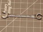 Matco Tools Combination Open End Flare Nut Line Wrench 1/2" WFC166 6PT Point. Fixed Price $13.94.