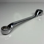 Snap On Tools XSM1516 15-16MM 12PT Metric Flank Dr Short 10 Offset Box Wrench. Fixed Price $29.99.