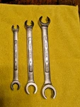 Sears Craftsman Industrial Usa Flare Nut Line Wrench Set 3PC Sae 6 Sizes. Fixed Price $45.00.