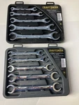 Nos Craftsman Professional Flare Nut Wrench Sets Sae 42012 & Metric 42013 Usa. Fixed Price $170.00.