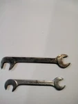 Vintage Proto 3328 & 3336 Openend Angle Wrenches. Fixed Price $13.50.