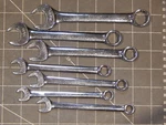 Euc Snap On Piece British Standard Short Wrench Set 3/16BS 7/16BS Woex Ba. Fixed Price $303.99.