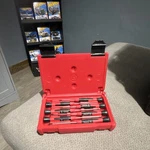 Snap-on SGDEH320ESD Precision Hex Screwdriver Set 7PC W/ Red/black Case. Fixed Price $48.00.