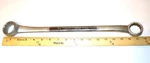 Vtg Western Auto 'wizard' 15/16 1-1/4" 12-POINT Double Box-end Wrench! 17.5" Usa. Fixed Price $44.99.