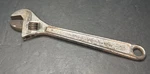 Antique Mac Tools Usa CAJ12 Adjustable Wrench Very Nice Tough. Fixed Price $14.00.