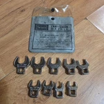 Craftsman 9-4363 Vv 3/8 Drive Metric Crow-foot Wrench Set Missing 10MM. Fixed Price $49.99.