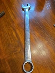Snap-on Tools Usa 1-1/16 Wrench Sae Combination Chrome OEX34. Fixed Price $35.00.