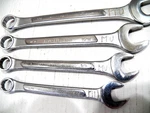 Penncraft Sae 4-PIECE Combination Wrench Set Made Usa 9/16" To 3/4". Fixed Price $19.95.
