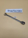 Snap-on Tools 1/2" Reversible Flank Drive Plus Ratcheting Wrench SOXRR16A. Fixed Price $74.99.