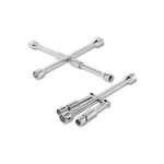 Performance Tool 6 Point Metric And Sae 4-WAY Folding Lug Wrench 1 Pc W7. Fixed Price $42.95.