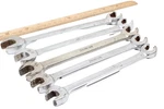 Snap RXS12-RXS20 3/8"-5/8" Sae Piece Flare/open End Combination Wrench Set. Fixed Price $54.99.