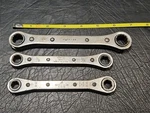 Bundle Lot Mac Usa Ratcheting Wrenches RBW-15(1/2, 9/16) RBW-10(3/8, 7/16). Fixed Price $19.95.