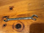 Bonney RF53 11/16" 5/8" Flare Nut Wrench Vintage Used. Fixed Price $26.00.