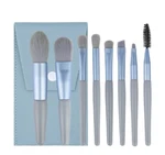 8-PACK Mini Makeup Set Travel Foundation Powder Eyeshadow Brushes Kit. Fixed Price $8.50.