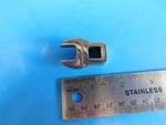 Used, Snap On Tools " Mm 3/8 In. Dr. Open Crowsfoot, Part # FCOM12A. Fixed Price $25.00.