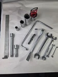 Craftsman Sk Usa Tool Lot Sockets Wrenches 4-WAY Lug Pry Bar Feeler #516. Fixed Price $68.71.