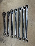 Matco 90 Tooth Double Box Ratcheting Wrench Set 3/8 -3/4 S9GRBL7. Fixed Price $169.99.