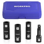 Workpro 4PCS 1/2" Drive Impact Lug Nut Set Cr-mo Steel Wheel Usa. Fixed Price $25.99.