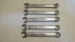 Lot 5 Easco Tools 8MM Wrenches 631608 Satin Finish. Fixed Price $19.95.