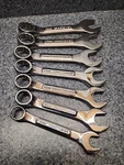 Craftsman Metric Stubby Wrench Set 7 Piece Usa 44111. Fixed Price $60.00.
