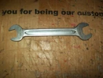 Of Vintage Indestro 41819 18MM & 19MM Double Open End Wrench. Fixed Price $11.98.