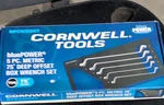Cornwell Tools BPOW5MST Pc Metric Deep Offset Chrome Box Wrench 10-19MM. Fixed Price $160.00.