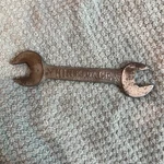 Vintage Hinsdale Double Open-ended Wrench 9/16 X 19/32 Chrome Vanadium Steel. Fixed Price $7.50.
