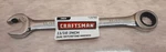 Craftsman 14740 Ratcheting 11/16" Combination Wrenche. Fixed Price $12.99.