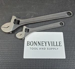 Tools Caterpillar 12 And 8" Adjustable Wrench 214-7330 214-7322 Snap On. Fixed Price $151.00.