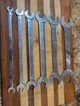 Mac Tools Pc. Sae Thin Open-end Wrench Set 5/16"-1". Usa. Fixed Price $165.00.