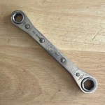 Matco Tools 3/8" 7/16" Ratcheting Box End Wrench Point WR12146 Made Usa. Fixed Price $13.95.
