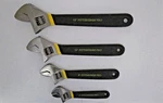 Adjustable Wrench Laser Etched Set 4 Piece Pro-quality 12" 10" 8" 6" Metric Sae. Fixed Price $29.48.
