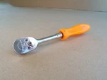 Vtg Snap-on 1/4" Dr Orange Handle Ratchet TML836 Usa Tested & Works Well (read. Fixed Price $78.99.