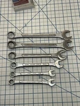 Husky Metric Combo Wrench Lot, 6PC., Ccm Series, 9-10MM, 13-16MM, Usa. Fixed Price $20.00.