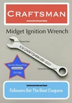 Craftsman 9/32" In. Midget Ignition Combination Wrench 42326. Fixed Price $7.96.