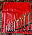 Vintage Snap-on 11 Pc Metric Open-end Wrench Set 6-32 Mm Nos? Save $350. Fixed Price $429.95.