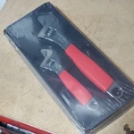 Snap-on FADH702C1 Red 2PC Flank Drive Adjustable Wrench Set Unused. Fixed Price $295.00.