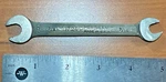 Vintage Herbrand Double Open End Wrench Marked 1340 Steel Model 1721 3/8 & 5/16. Fixed Price $7.99.