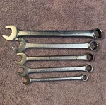 5 Piece Vintage Proto Sae, 12 Pt, Combination Wrench Set Usa See Pics. Fixed Price $31.22.