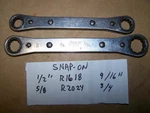 Snap-on Wrench Pc Set Box End Hand Tool Ratcheting 12 Point R1618 2024. Fixed Price $24.00.