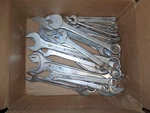 Lot Of 20 Vintage West Germany Metric Combination Chrome Vanadium Combo Wrenches. Fixed Price $149.99.