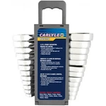 Carlyle Hand Tools Metric Stubby Ratcheting Wrench Set (12 Pieces) - Rws. Fixed Price $89.04.