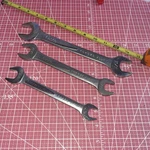 Easco Usa Piece Sae Open End Wrench Set 5/8 - Vintage 61132. Fixed Price $15.99.
