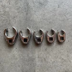 Matco Tools 5PC 3/8" Drive Sae Crowfoot Wrench Set 1/2"- 1" Used. Fixed Price $39.99.