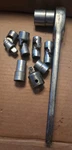 Snap-on Ratcheting Wrench With Sockets. Fixed Price $53.99.