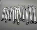 Snap-on Tools Metric Flank Drive Short Combo Wrench Set OEXM6-OEXM19, Of 14. Fixed Price $200.00.