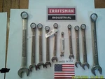 Craftsman Rare Industrial 12PT Wrench Made Usa Pick Size. Fixed Price $38.00.